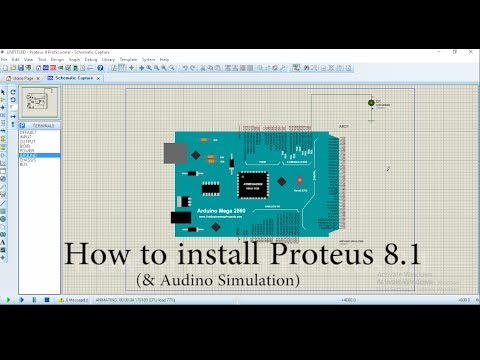 arduino proteus proteus 8 professional library update